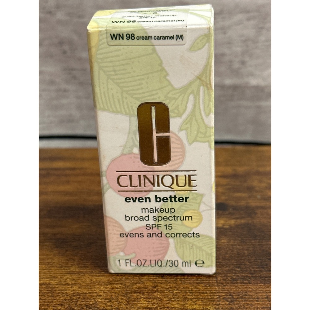 New Clinique Even Better Foundation Cream Carmel SPF‎ 15